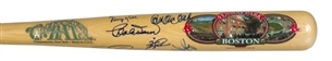 Fenway Park Cooperstown Bat Signed By (6) Hall of Famers